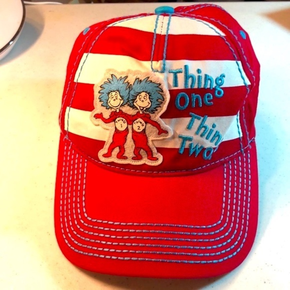 Universal Studios Thing One Thing Two Baseball Cap